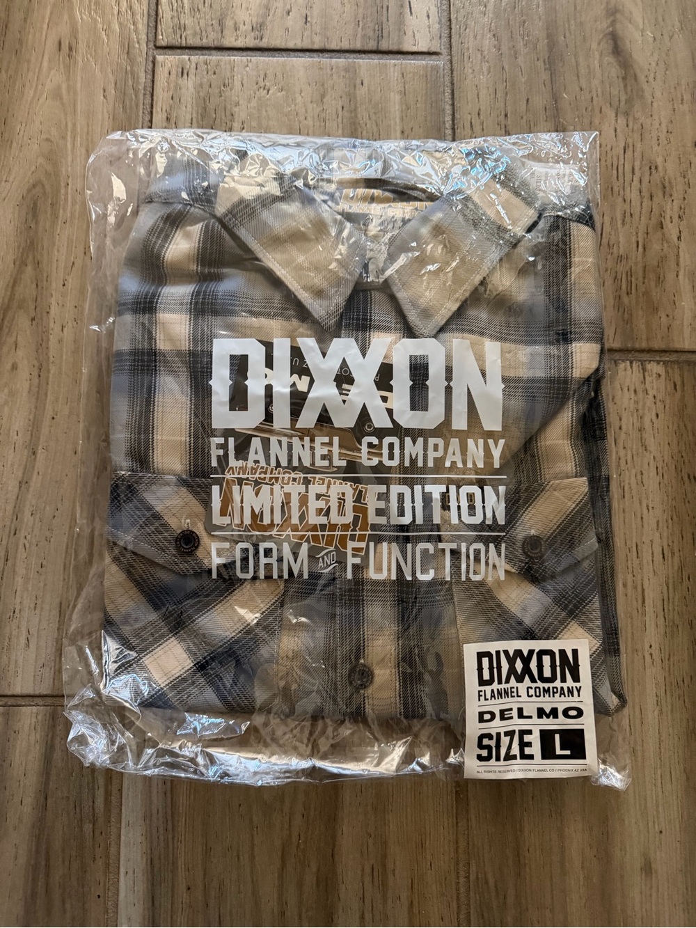 Dixxon Flannel Company Men’s Plaid Flannel Shirt - Size L